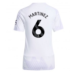 Manchester United Lisandro Martinez #6 Udebanetrøje Dame 2025-26 Kortærmet